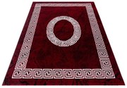 Dywan klasyczny Plus Ornament czerwono-kremowy 80 cm x 150 cm