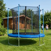 Trampolina ogrodowa 244 cm z siatką ochronną PE PATIO