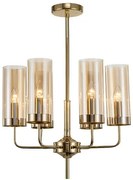 Moon Light 6 miodowy klasyczny żyrandol w nowoczesnym stylu