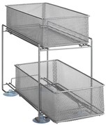 WENKO 53140800 - Półka GIOMA 35x33,5 cm srebrna