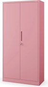 Szafa biurowa Fresh Style Jan 90x40x185 cm pudrowy róż