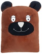 Bellatex Poduszka kształtowana Miś, 35 x 40 cm