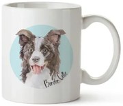 Bohemia Gifts Ceramiczny kubek - Border Collie,350 ml