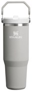 Szarobeżowy termos ze stali nierdzewnej 890 ml IceFlow™ Flip Straw 2.0 Tumbler Ash – Stanley