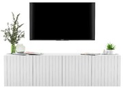 Szafka RTV TAL 2 150 biała mat MEBLE LINDNER