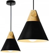 Lampa sufitowa wisząca Scandi A Czarna