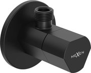 Mexen T zawór kątowy do baterii 1/2"x3/8", czarny - 79973-70