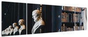 Obraz - W bibliotece (170x50 cm)