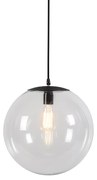 Inteligentna lampa wisząca transparentna 35 cm z WiFi A60 - Pallon Nowoczesny Oswietlenie wewnetrzne