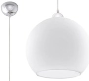 Okrągła szklana lampa wisząca LED G0-R36