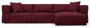 Bordowy narożnik (prawostronny) Esther – Milo Casa