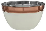 Misa ze stali nierdzewnej w beżowo-miedzianym kolorze ø 18 cm Prescott – Premier Housewares