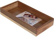Drewniany organizer na biurko HEDO do szuflady, 30 x 15 x 5 cm