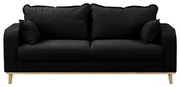 Czarna sofa 193 cm Beata – Ropez