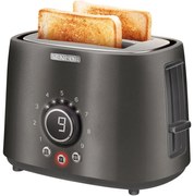 Sencor - Toster z dwoma otworami 1000 W/230 V antracyt