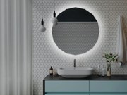 Lustro dekoracyjne SIMPLE OBERON 50 z oświetleniem LED EXCLUSIVE RUKE