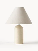 Lampa stołowa z marmurową podstawą Gia