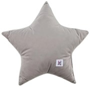 Aksamitna poduszka dekoracyjna STAR SILVER