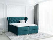 Łóżko kontynentalne 160x200 44 kolory K7-P01