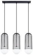 Sollux SL.1334 - Żyrandol na lince BRINA 3xG9/8W/230V czarny