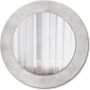 Lustro dekoracyjne okrągłe Betonowa tekstura