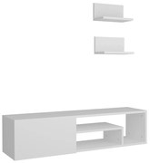 Stolik TV Zeplin White