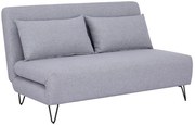 Szara rozkładana sofa ZENIA