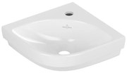 Villeroy & Boch 43714601 - Narożna umywalka wisząca SUBWAY 32x32 cm, ceramika/biała