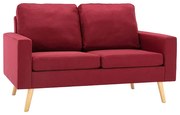2-osobowa sofa czerwone wino W1-A14