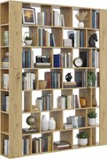 Nowoczesny duży regał biblioteczka dąb artisan Z3-H77