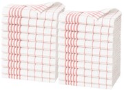 ARÔME HOME Ściereczka kuchenna czerwona, 50 x 70cm, zestaw 20 sztuk