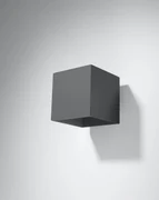 Kinkiet QUAD 1 antracyt SOLLUX  LIGHTING
