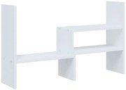 Biała sosnowa półka na biurko C2-R71