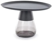 Stolik kawowy TIFFANY B 70x70 czarny SIGNAL