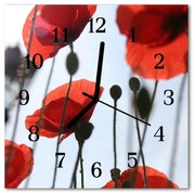 Zegar ścienny kwadrat Mak