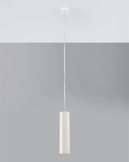 Lampa wisząca NANCY ceramiczna biała SOLLUX  LIGHTING