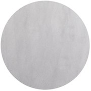 Dywan pluszowy Sky srebrny 120 cm x 120 cm   koło