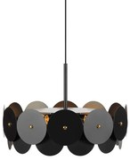 Czarna lampa wisząca Markslöjd Vegas, ø 53 cm