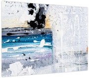 Obraz - Abstrakcyjne pociągnięcia (70x50 cm)