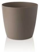 Gardenico Doniczka Ella Twist 'n' Roll taupe, 30 cm, 30 cm