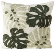 Ozdobna poduszka z monsterą DUBIA, 45 x 45 cm