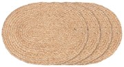 Maty stołowe zestaw 4 szt. z juty 35x45 cm Bombay – House Nordic