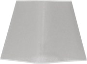 Zamienny abażur do lampy stojącej EMMA E27 34,5x39,5 cm szary