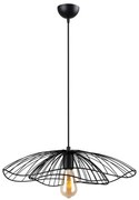 Czarna lampa wisząca Squid Lighting Root, wys. 111 cm