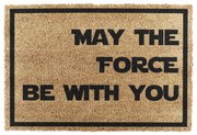 Wycieraczka z włókna kokosowego 40x60 cm May the Force Be With Your – Artsy Doormats