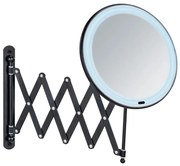 WENKO 25524100 - Lustro BARONA 20x34 cm czarne