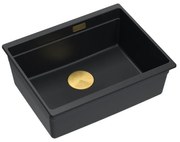 Zlewozmywak granitowy Logan 100 Czarny