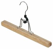 Compactor Drewniany wieszak na spodnie i spódnice