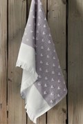 Ręcznik kuchenny HEARTS Fioletowy / Lila