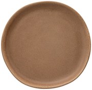 Talerz z kamionki brązowy, Ø 21 cm